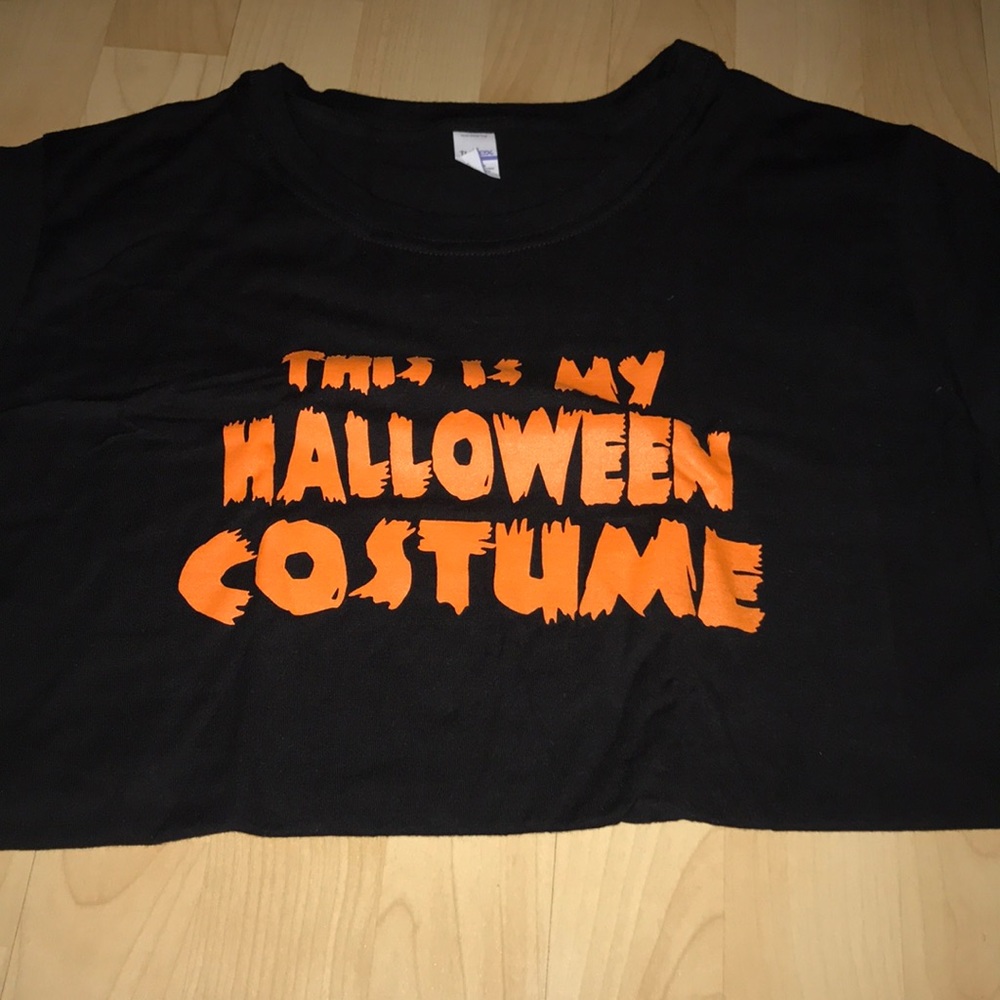 Halloween costume shirt